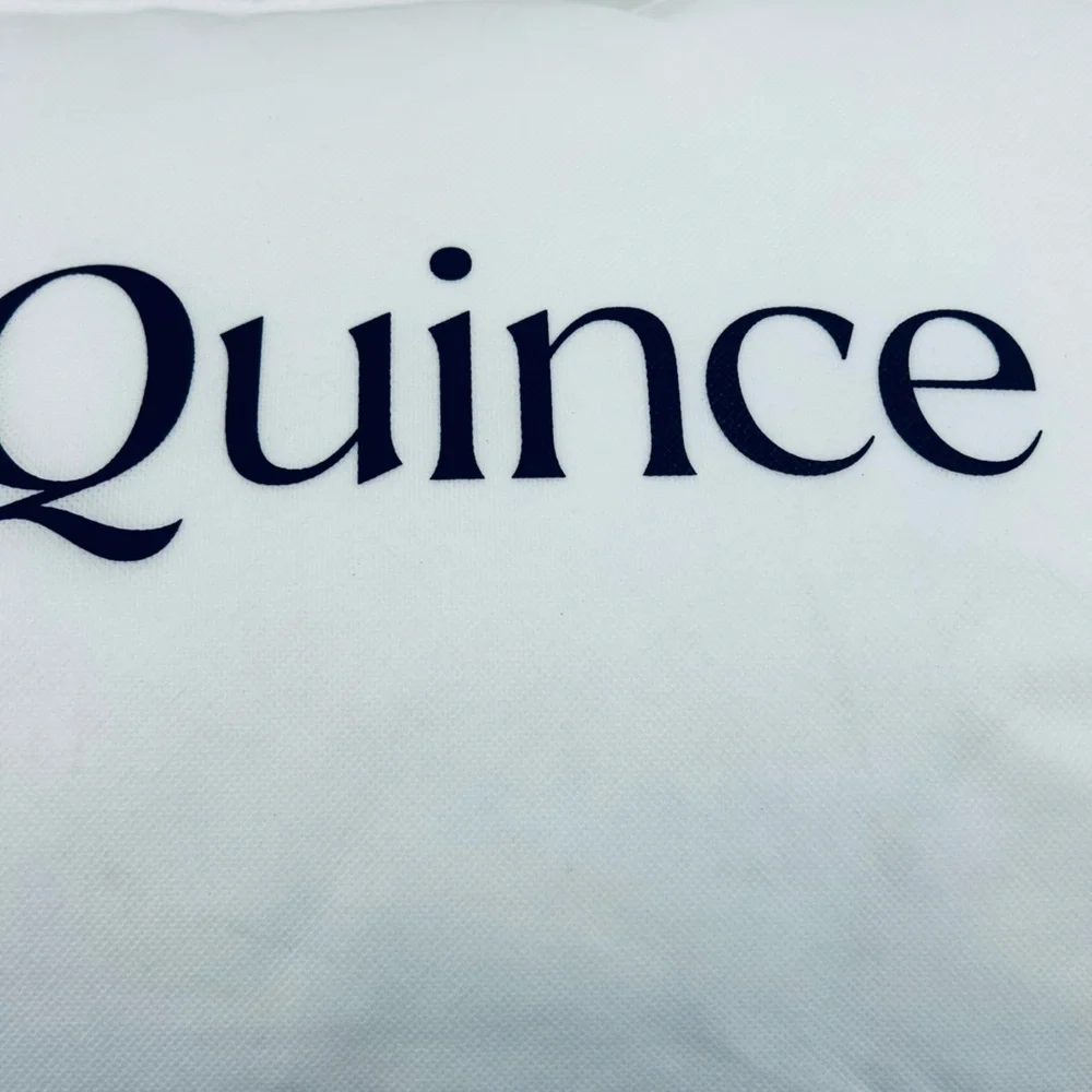 NWOT QUINCE Premium Down Alternative Pillow Firm Standard 1711